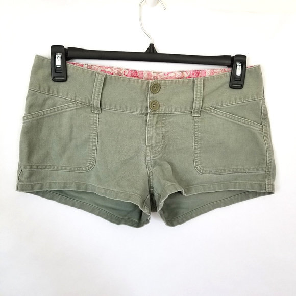 Abercrombie & Fitch Pants - [Abercrombie & Fitch] Army Green Shorts 6